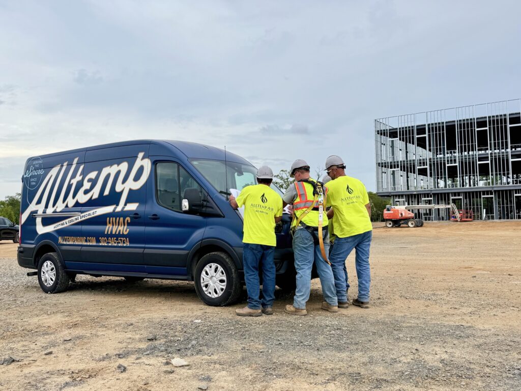 Alltemp air commercial worksite