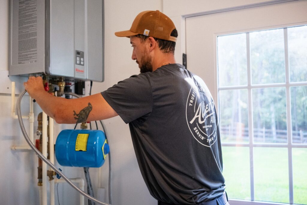 Alltemp air tankless water heater installation