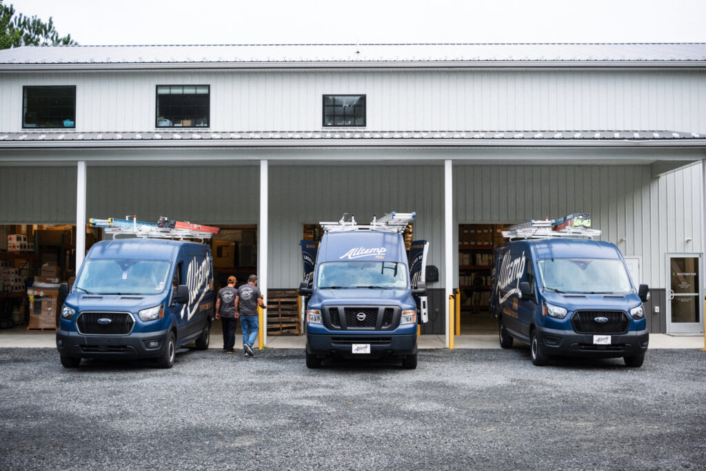 Alltemp air warehouse exterior