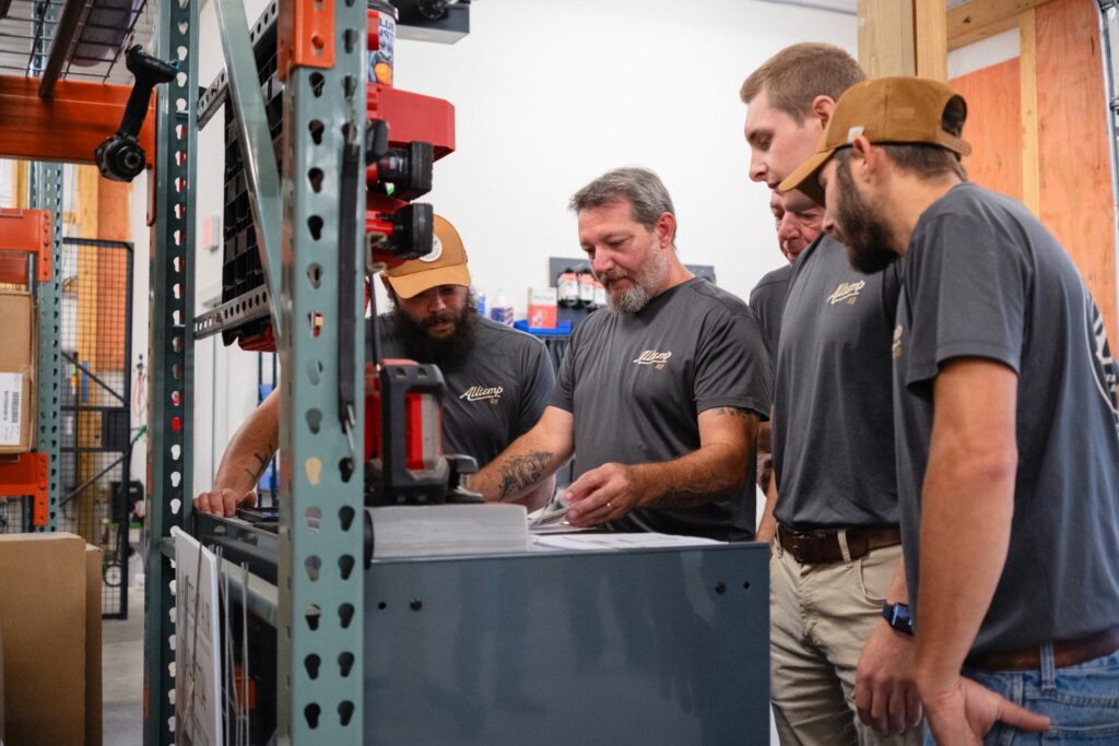 Alltemp air workers project planning